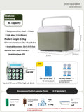 Camping Picnic Cooler Outdoor Car Portable Portable Incubator Ice Bucket Stall Picnic Ice Preservation Oasis Select 6L