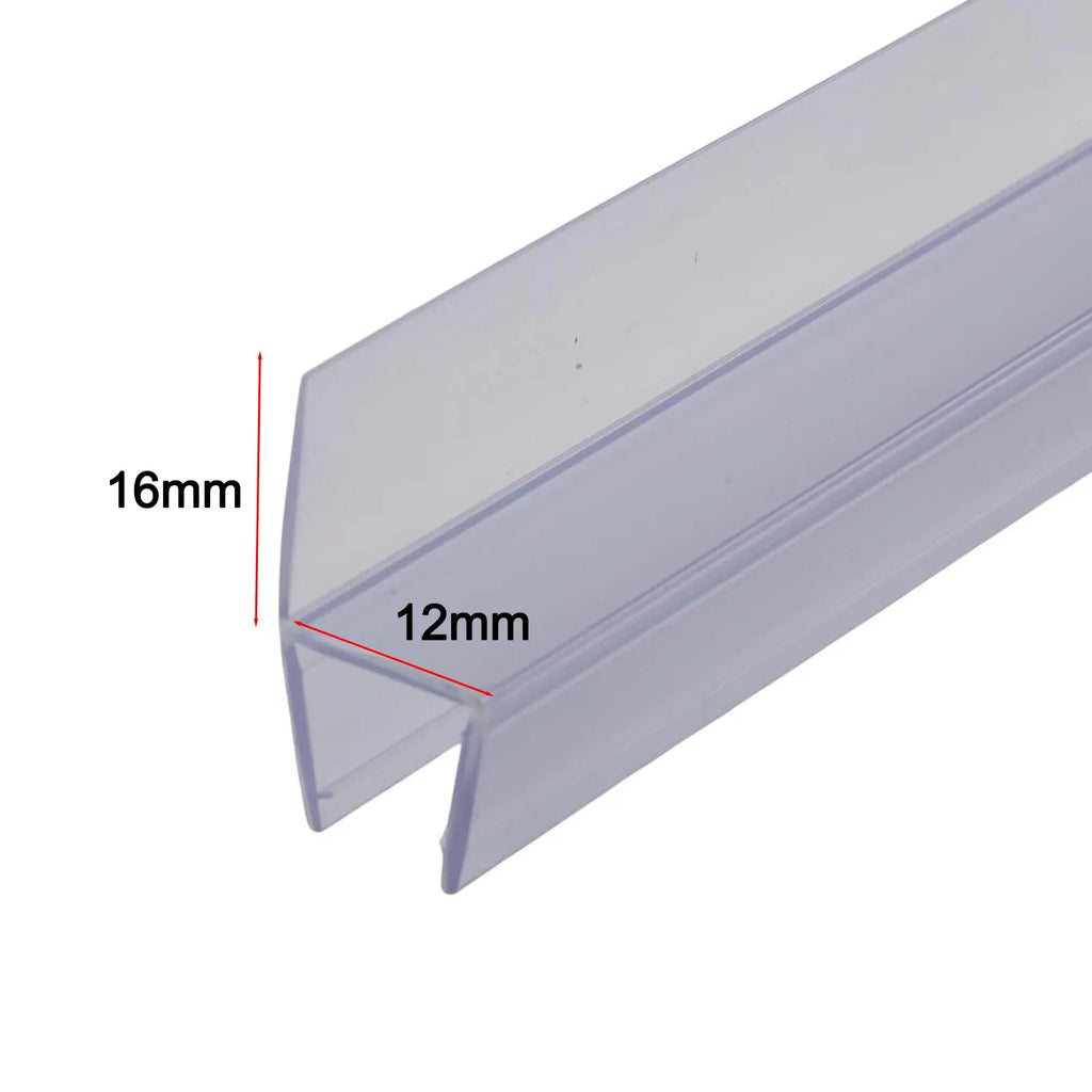 2PCS 50-cm Seal FOR Shower Door Seal 6/8/10/12/15mm Water Deflector Home BATHROOM Supplies Replacement Accessories