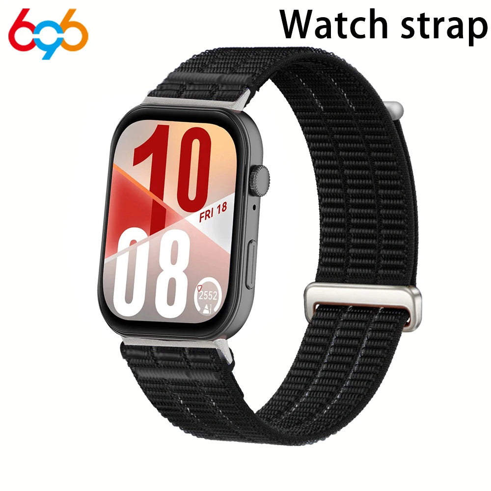 Nylon Sports Breathable Strap For Huawei Watch Fit 3 4 4Pro Braided Comfortable Band For Xiaimo 8/9pro Redmi 4 5 6 Watch Straps Oasis Select