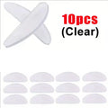 10/20/30/40Pcs Adhesive Nose Pad, Eyeglass Nose Pads Stick On Silicone Anti-Slip For Sunglasses Thin Nose Pads Eyeglasses Oasis Select 10pcs Clear