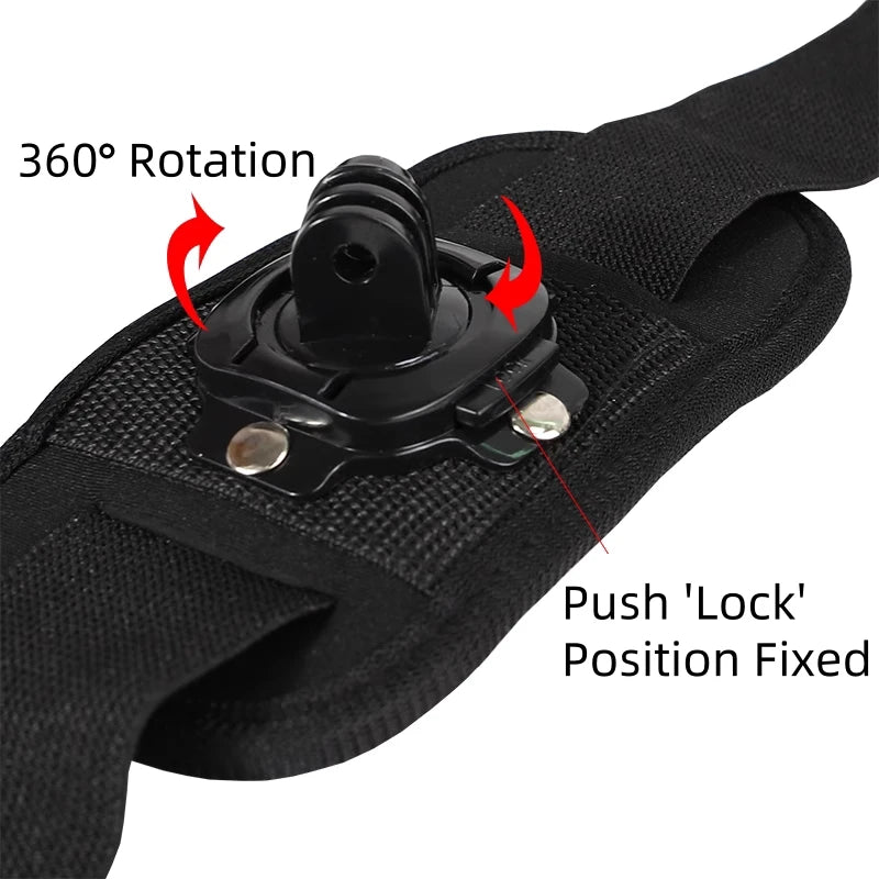 360° Shoulder Strap Chest Harness Mount for GoPro & DJI Action