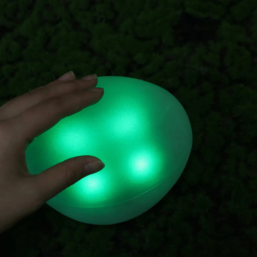 Solar Cobblestone Pebble LED Garden Lights – IP65 Auto On/Off