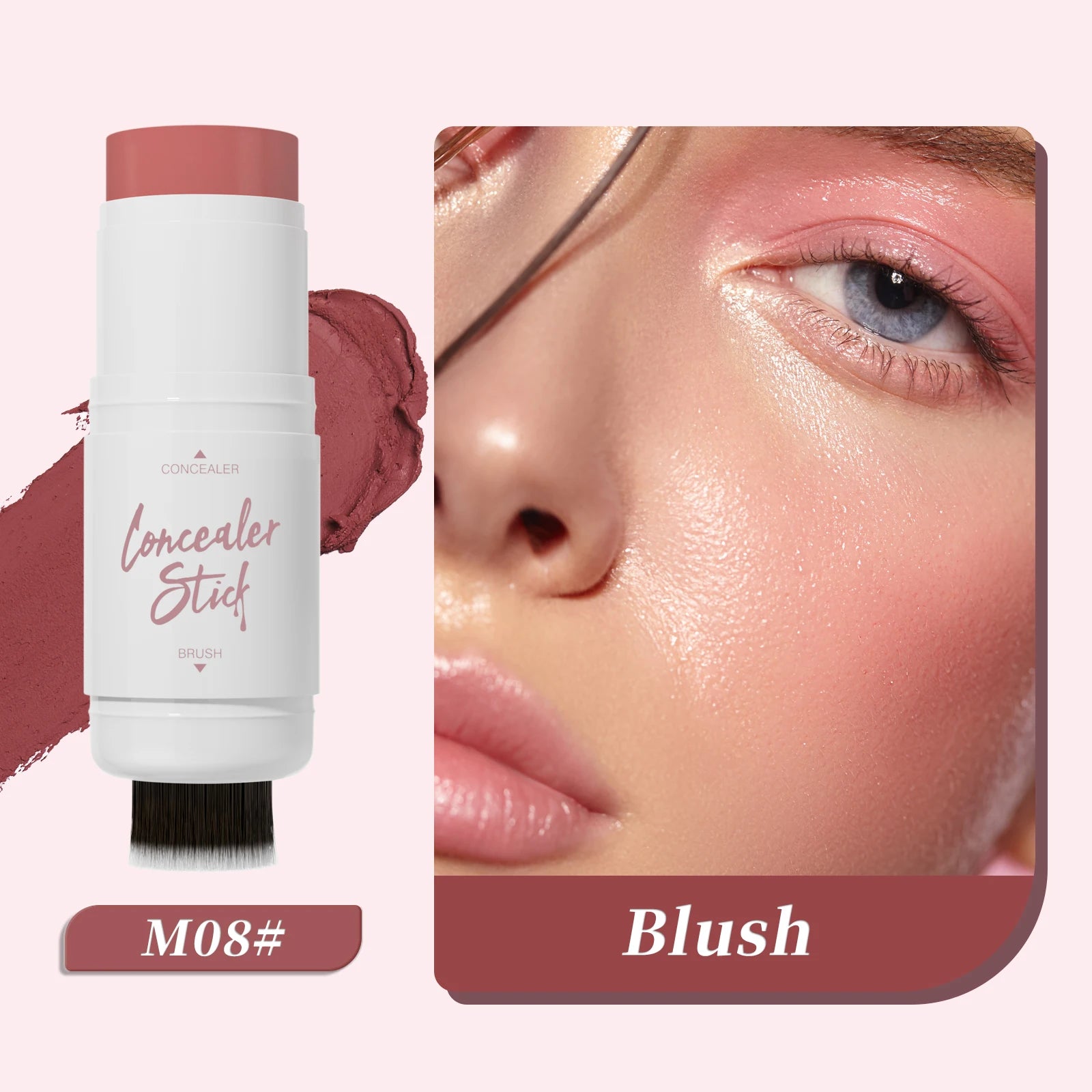 Hello Kiss Double-Ended Highlighter & Contour Stick | Waterproof
