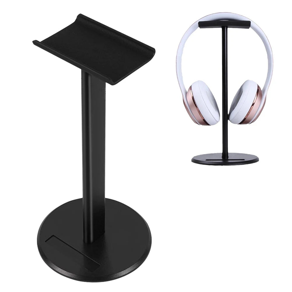 Aluminum Alloy Gaming Headphone Stand | Vertical Headset Holder