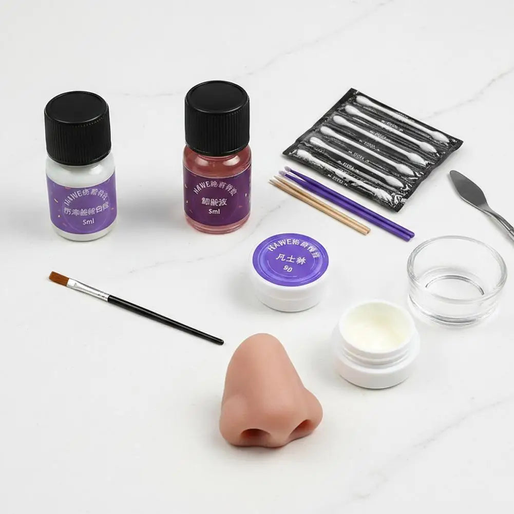 Spirit Gum Adhesive and Remover,5ml Professional Cosmetic Glue for Face, Skin, Body, Stage Special Effect Prosthetics Makeup Kit Oasis Select