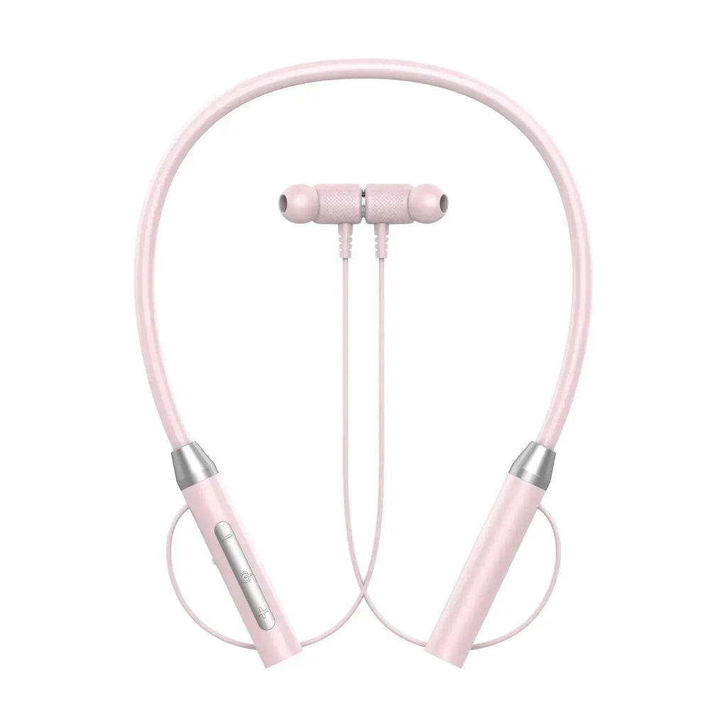 Original K58 Bluetooth headset neckband sports Bluetooth 5.3 headset with microphone apply to smartphones Oasis Select pink