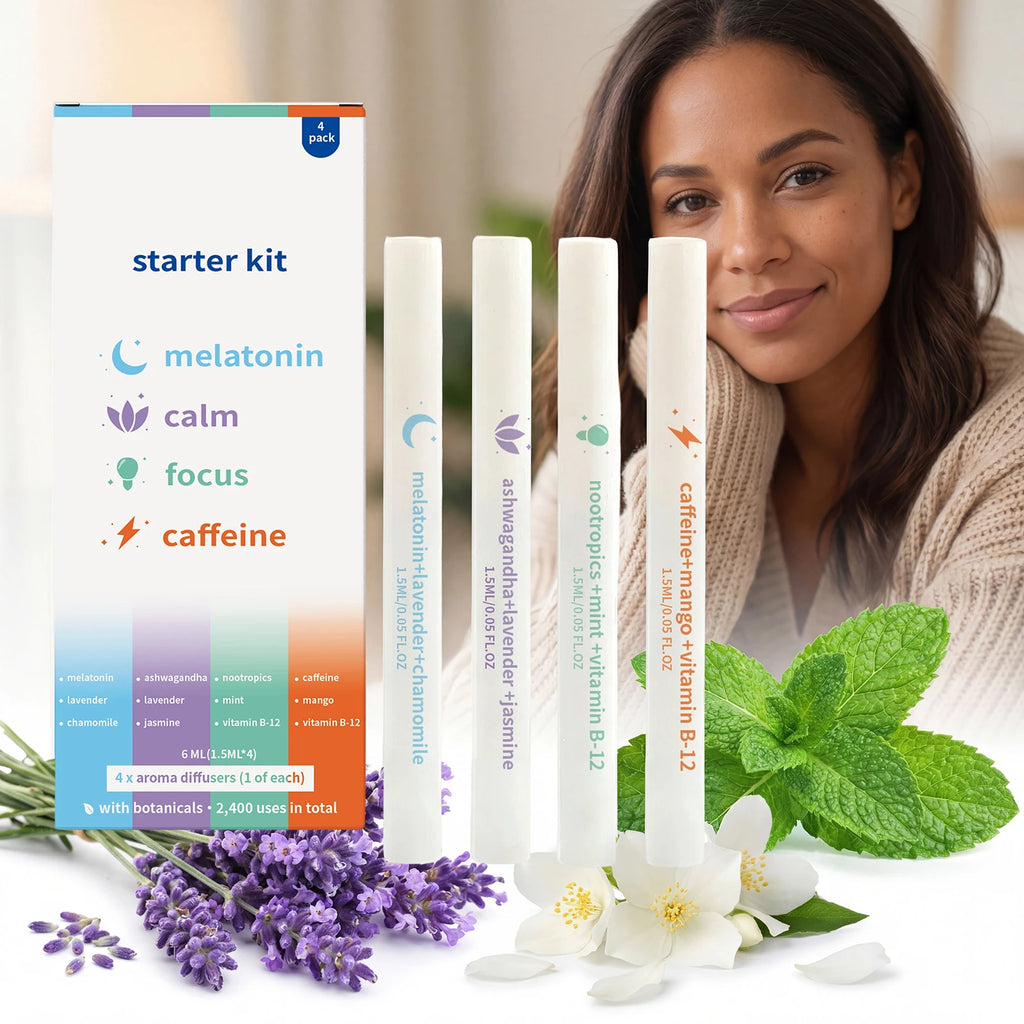 Herbal Nasal Care Stick Set Natural Essential Oil Formula Portable Daily Refreshing Moisturizing Soothing Comfort Travel Oasis Select
