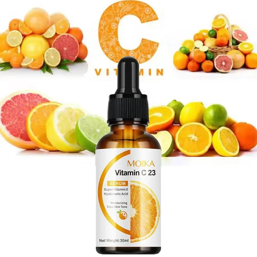 Vitamin C Brightening Face Serum 30ml – Hyaluronic Acid & Anti-Aging