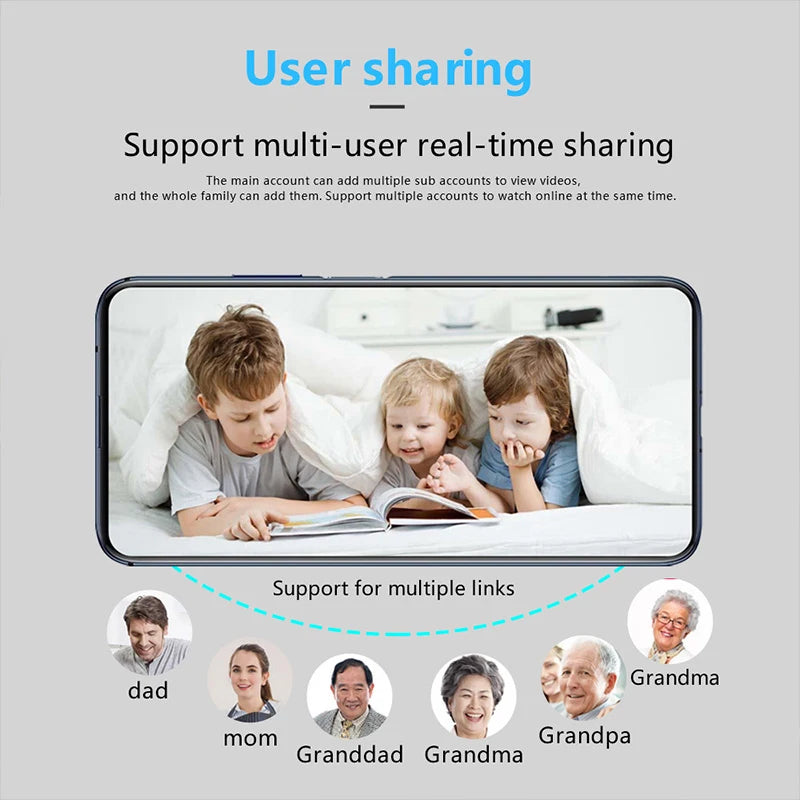 1080P HD Mini Camera WiFi Wireless HD Night Vision Camera Home X5 Remote Camera Kids Pet Safety Monitoring Oasis Select