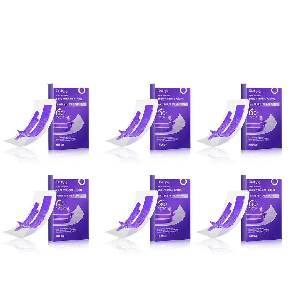 Oralhoe Teeth Whitening Strips – Stain Removal Gel Patches Teeth Whitening Strips Oasis Select 42pieces boxed