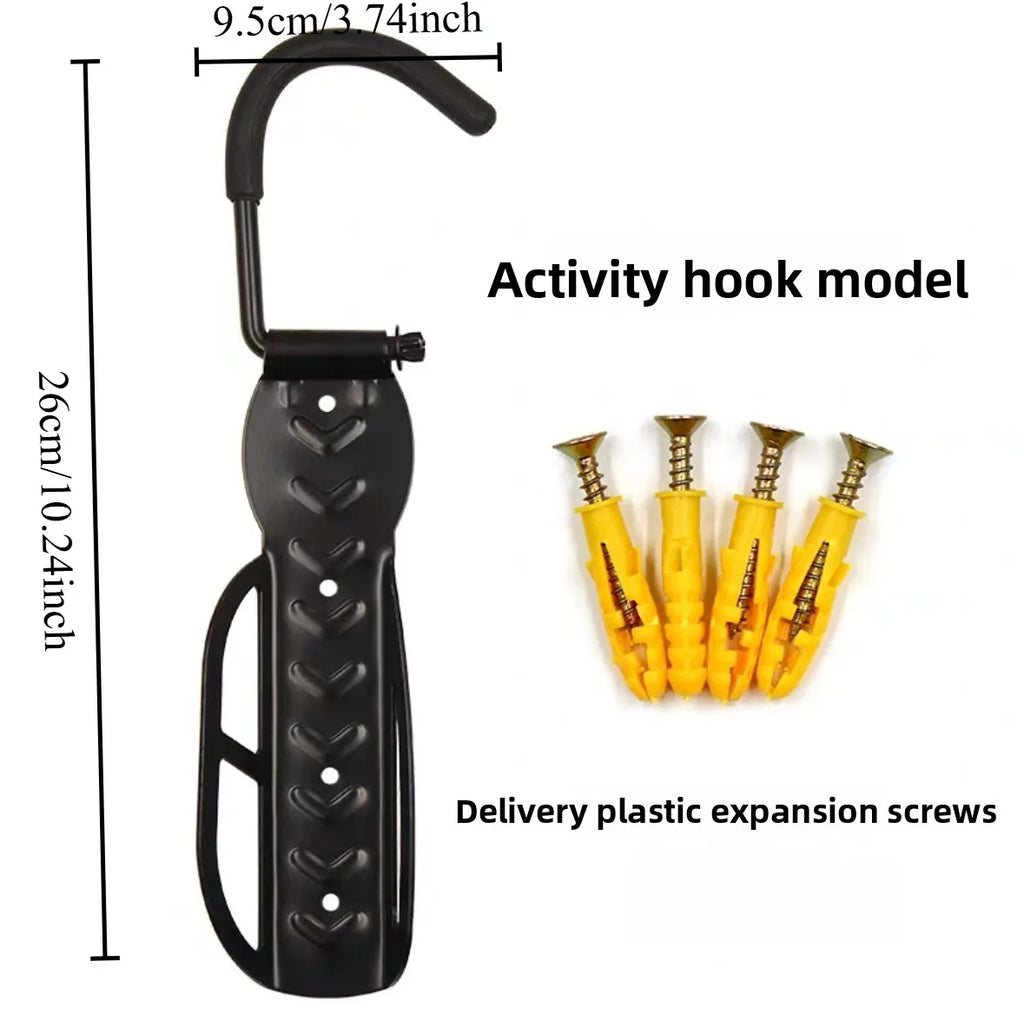 Wall Mount Bike Storage Hanger Bicycle Parking Hook Display Rack Cycling Hanging Stand Bicycle Accessories Organizer Oasis Select Activity hook