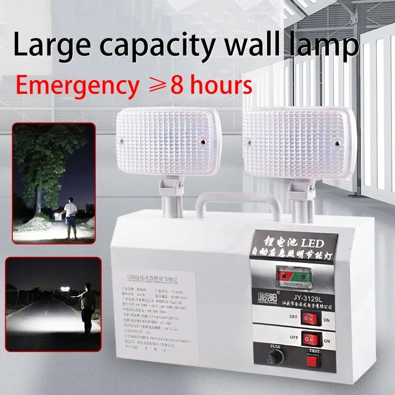 SHINEKNOT 30W Auto Emergency LED Light | 8Hr Backup AC100-260V