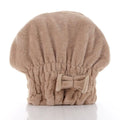 Microfiber Hair Drying Cap – Coral Fleece Quick-Dry Turban Hair Drying Turban Oasis Select brown