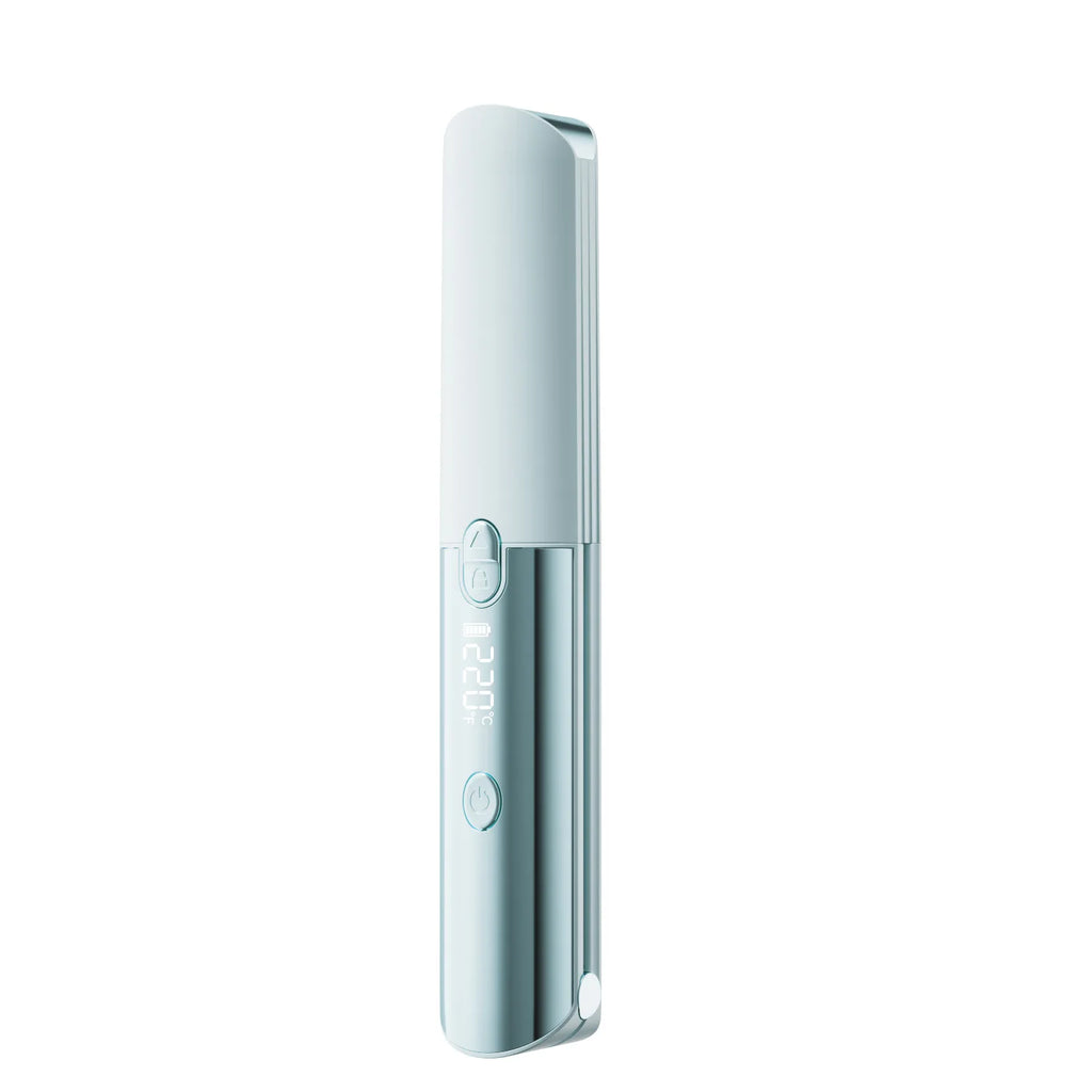 URGGU Wireless Mini Hair Straightener & Curler USB Charged