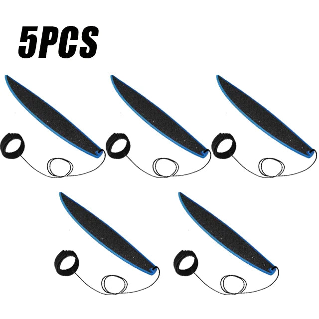 10PCS Finger Surfboard Mini Fingertip Surfboard Toys Surf Wind Mini Board Children's Toys Birthday Gift Novelty Toys Oasis Select Blue-5PCS