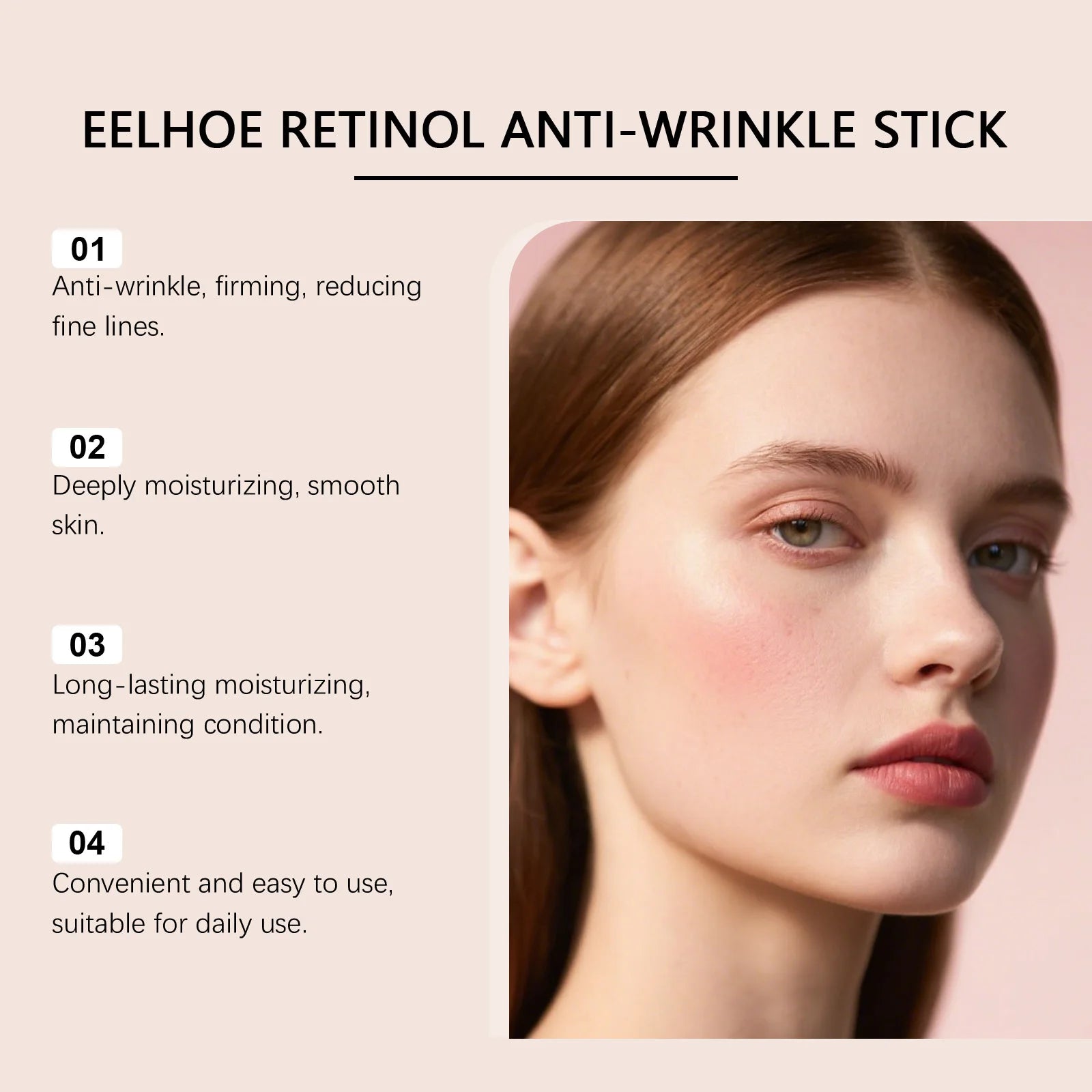 EELHOE Retinol Care Stick – Moisturizing, Firming & Softening