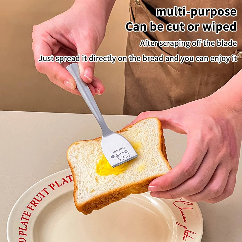 Stainless Steel Butter Spreader Knives Sandwich Cutter Cream Cheese Jam Scraper Kitchen Tools for Spreadable Butters Oasis Select