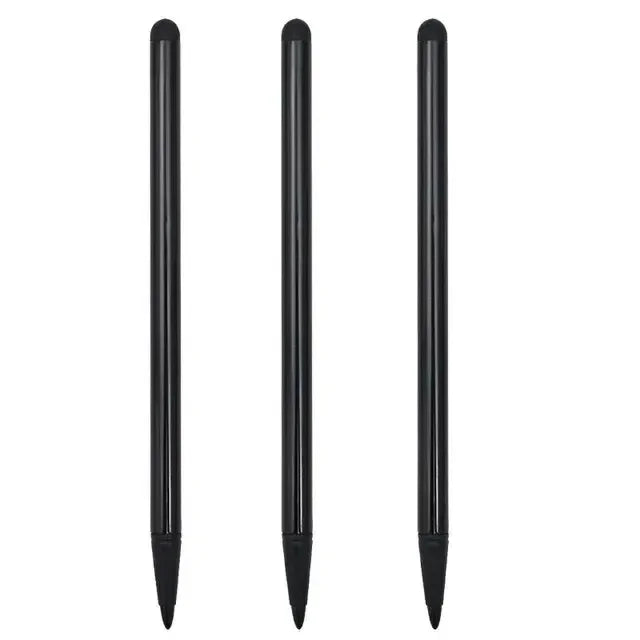 1-6PCS Universal Dual Use Screen Pen For Ipad Stylus For Lenovo Android Tablet Phone Stylus For Xiaomi For Samsung Capacitance Oasis Select Black 3PCS
