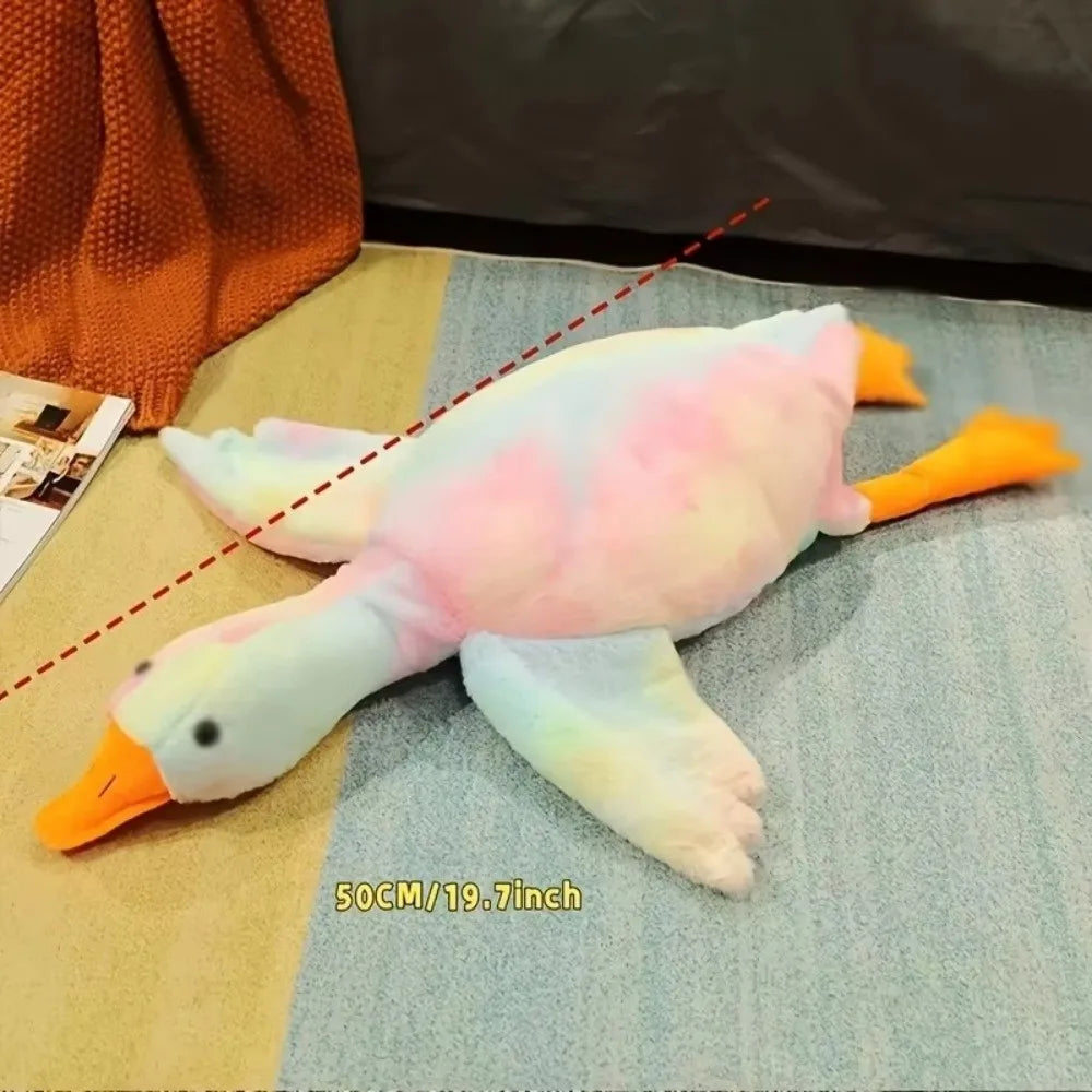 50cm Cute Energy Release Duck Dogs Toy Goose Dolls Colorful Pet Companion Toy Cartoon Portable Cats Toy Oasis Select