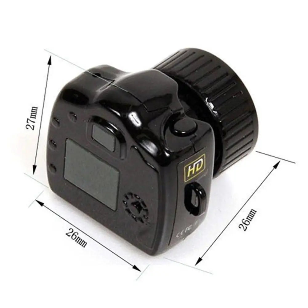 Y2000 Mini Body Camera – Portable 640p DVR Security Camcorder