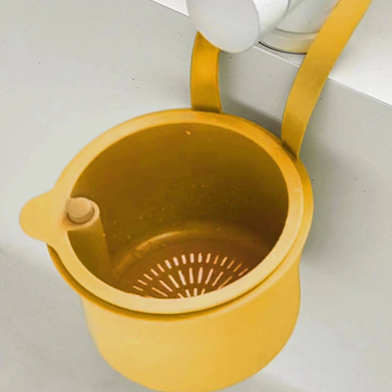 Kitchen Sink Strainer Basket Space Saving Drain Food Catcher Removable Fine Mesh Sink Strainer Basket for Commercial Shower RV Oasis Select