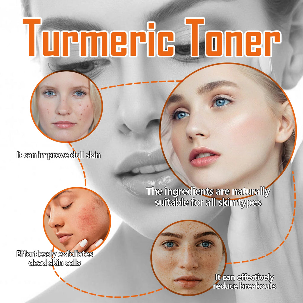Turmeric Face Toner – Dark Spot Corrector & Brightener 100ml Brightening Face Toner Oasis Select
