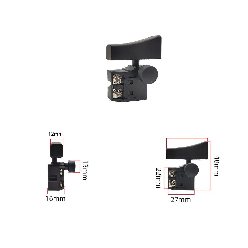 12/16 Inch Brushless Lithium Chainsaw Switch With Safety Lock Electric Power Tool Switch Speed Control Trigger Button Oasis Select
