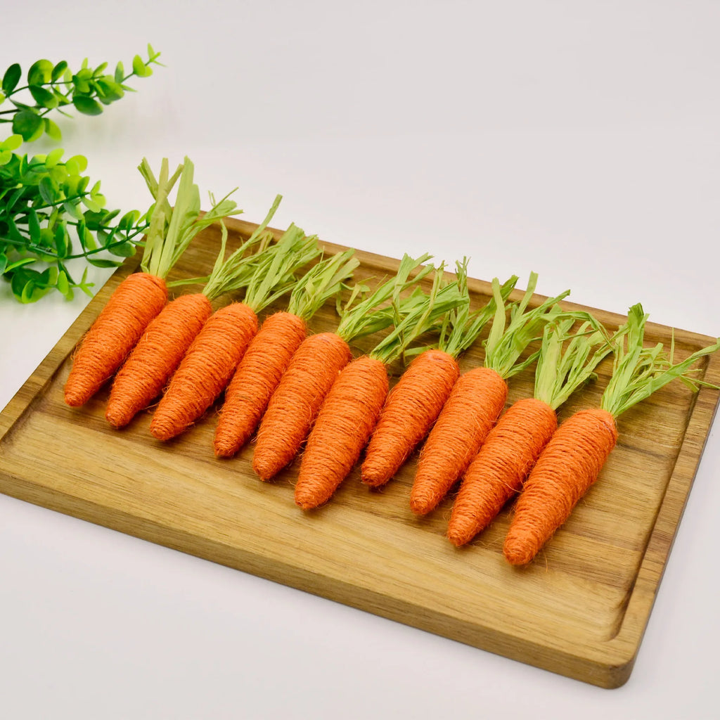 Easter Carrot Tray Decoration Twine Decoration Scene Layout Oasis Select