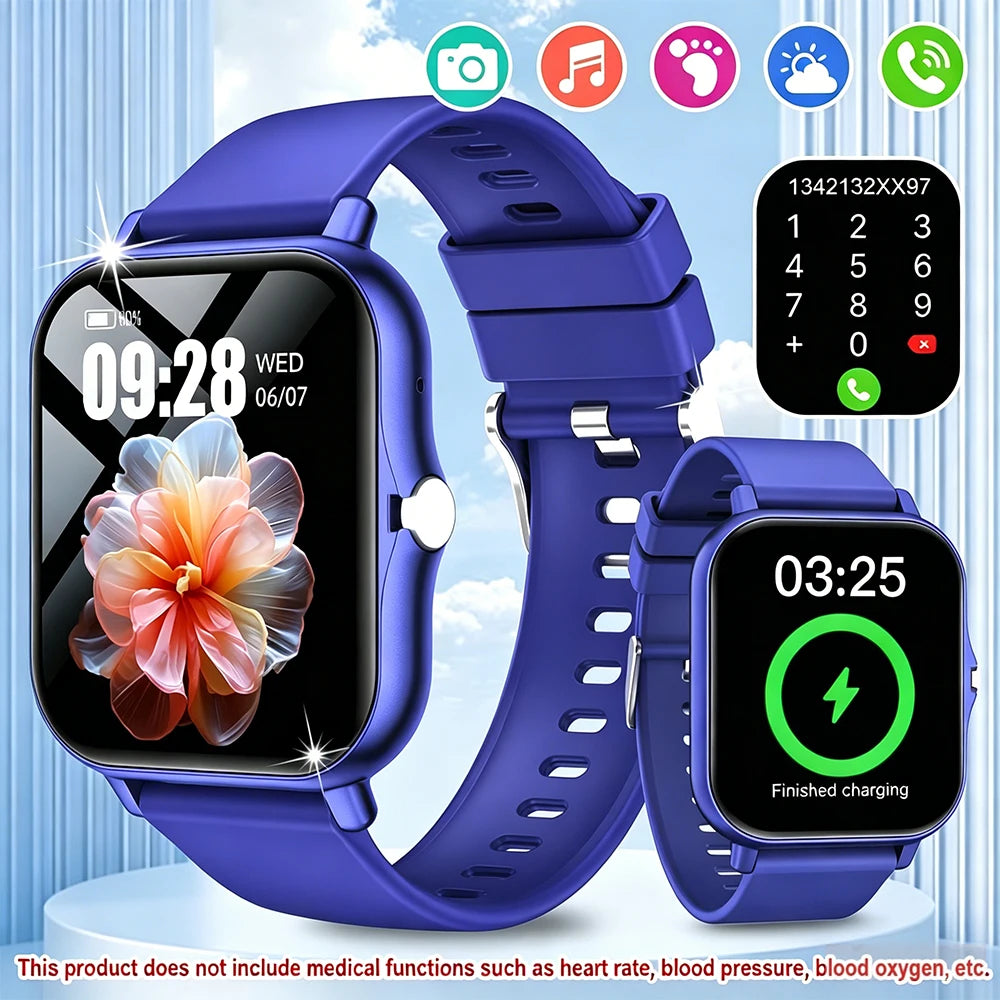 ERUN 1.83" Smart Watch with Bluetooth Calling | Men & Women