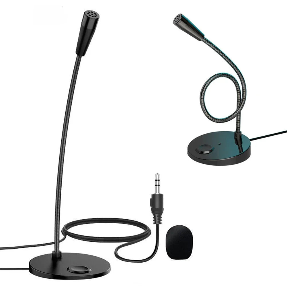 Fanmuran USB & 3.5mm Desktop Condenser Microphone for PC