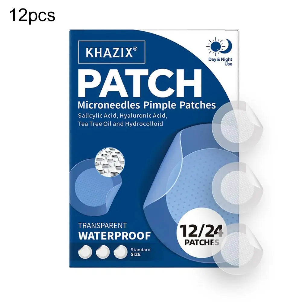 Hydrocolloid Micropoint Pimple Patches 12/24 Pack – Acne Acne Pimple Patch Oasis Select C-12pcs