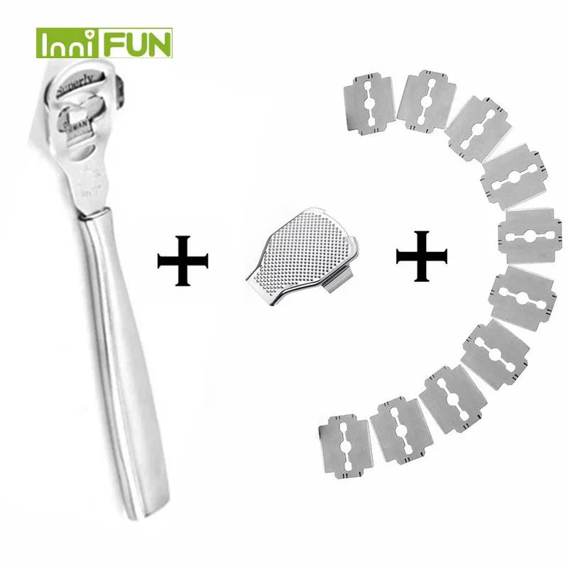 Foot Callus Shaver & Heel Hard Skin Remover – 10 Blades Foot Callus Shaver Oasis Select F