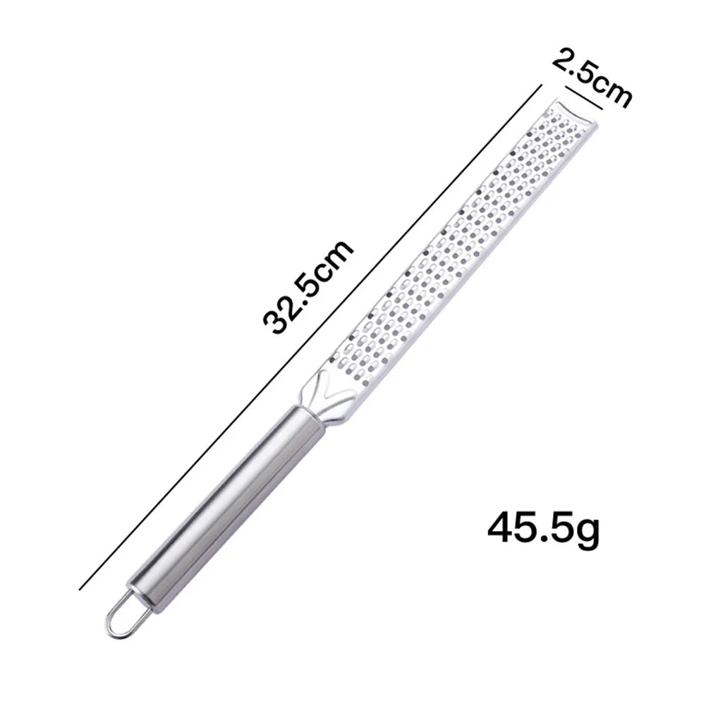 20cm Stainless Steel Flat Grater – Cheese, Lemon & Spices Kitchen Grater Oasis Select