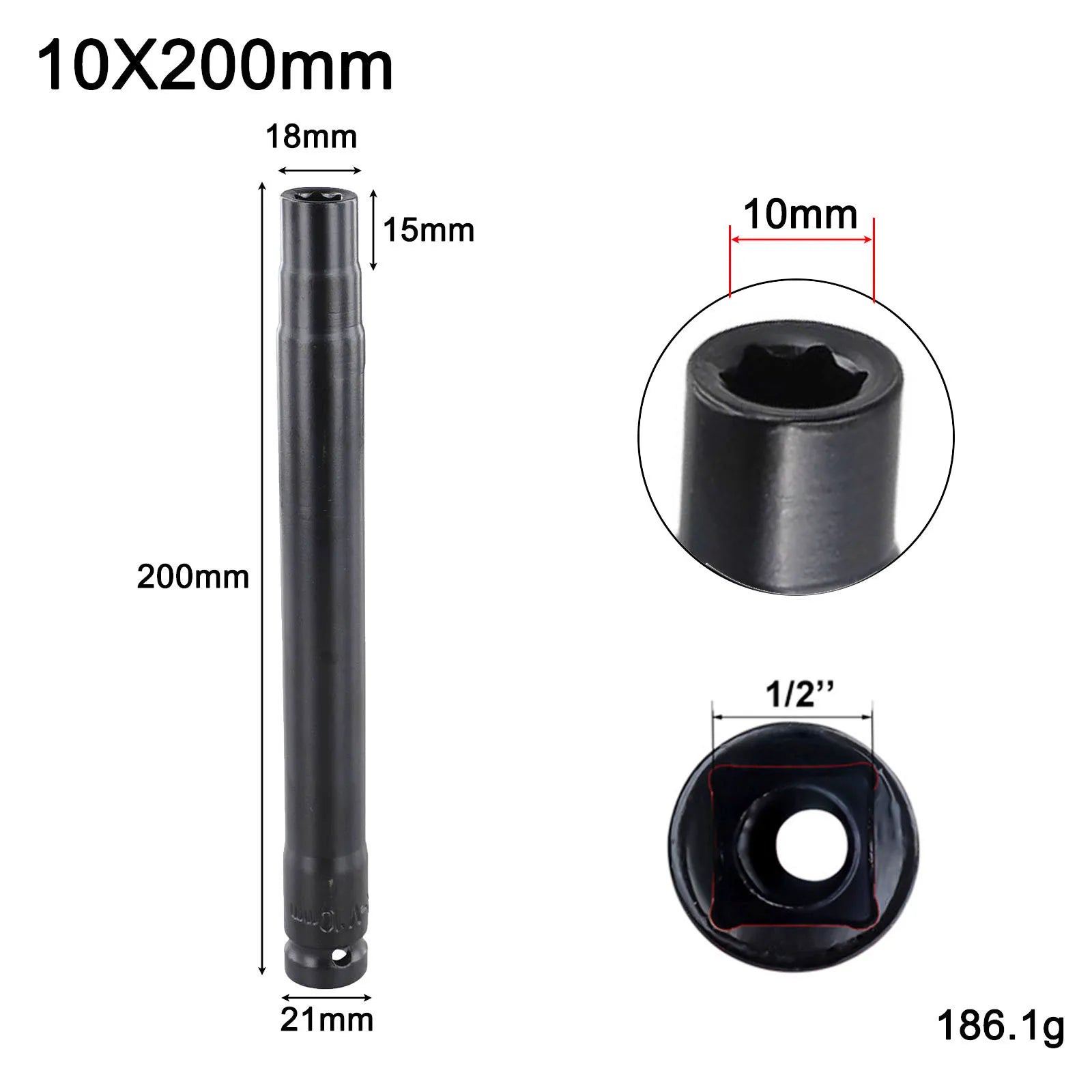 1/4pcs Ceiling Leveling Sleeve 10-14mm Lengthening Hollow Screw Nut Hexagon Socket 1/2inch Connector Oasis Select