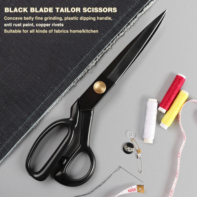 SLADE Tailor Scissors – Sharp Fabric Shears 8–12 Inch Tailor Fabric Scissors Oasis Select