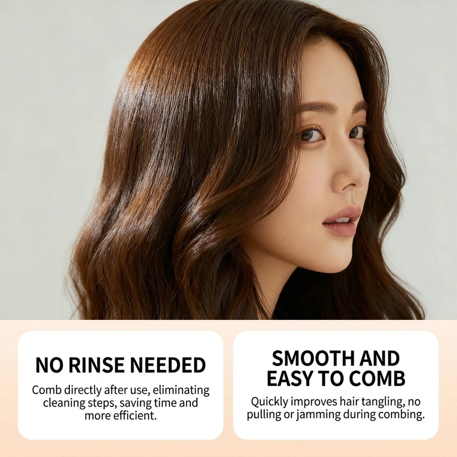 Hydrating Leave-In Hair Cream Nourish Frizzy Lasting Softness Moisturize Non-Greasy Easy To Use Lightweight No-Wash Conditioner Oasis Select
