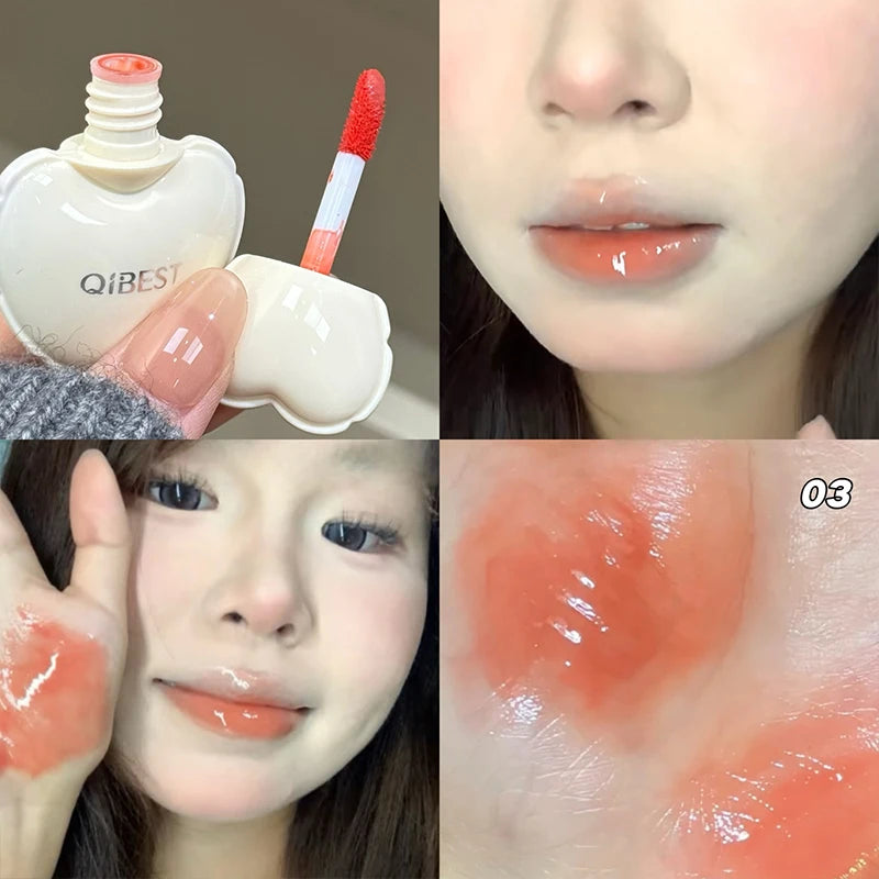 QIBEST Hydrating Lip Glaze – Mirror Gloss Lip Tint | 4.5g