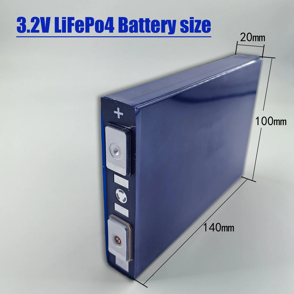 3.2V 30Ah Rechargeable LiFePO4 Battery for 4S, 12.8V, 12V, 24V, 3C, 5C Golf Carts, Offline Solar Energy Storage Oasis Select