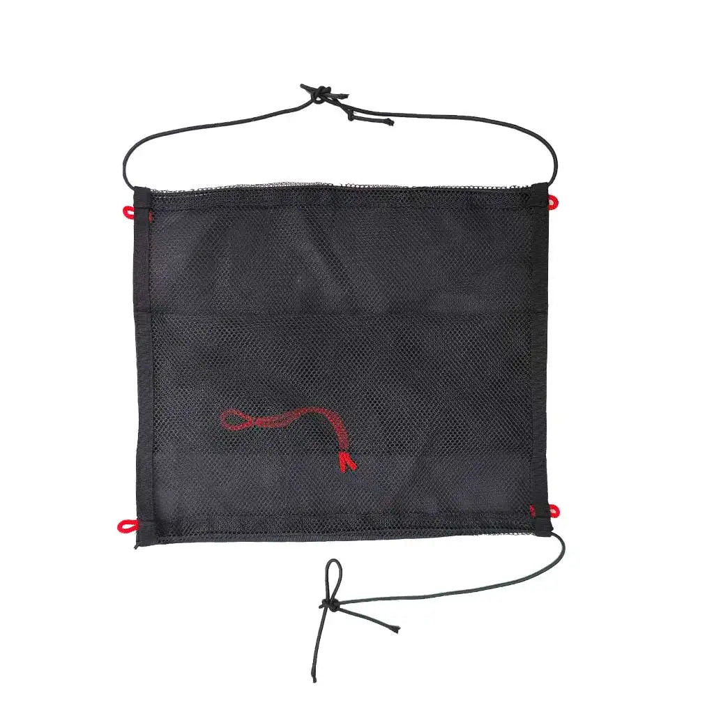 Heavy Duty Kayak Mesh Deck Bag Boat Essential Emergency Gear Storage Pouch Dinghy Boat Paddle Holder Oasis Select