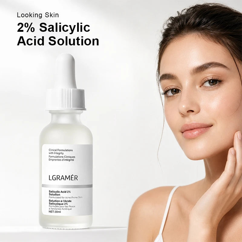 LGRAMER 2% Salicylic Acid Serum – Pore Cleansing 30ml