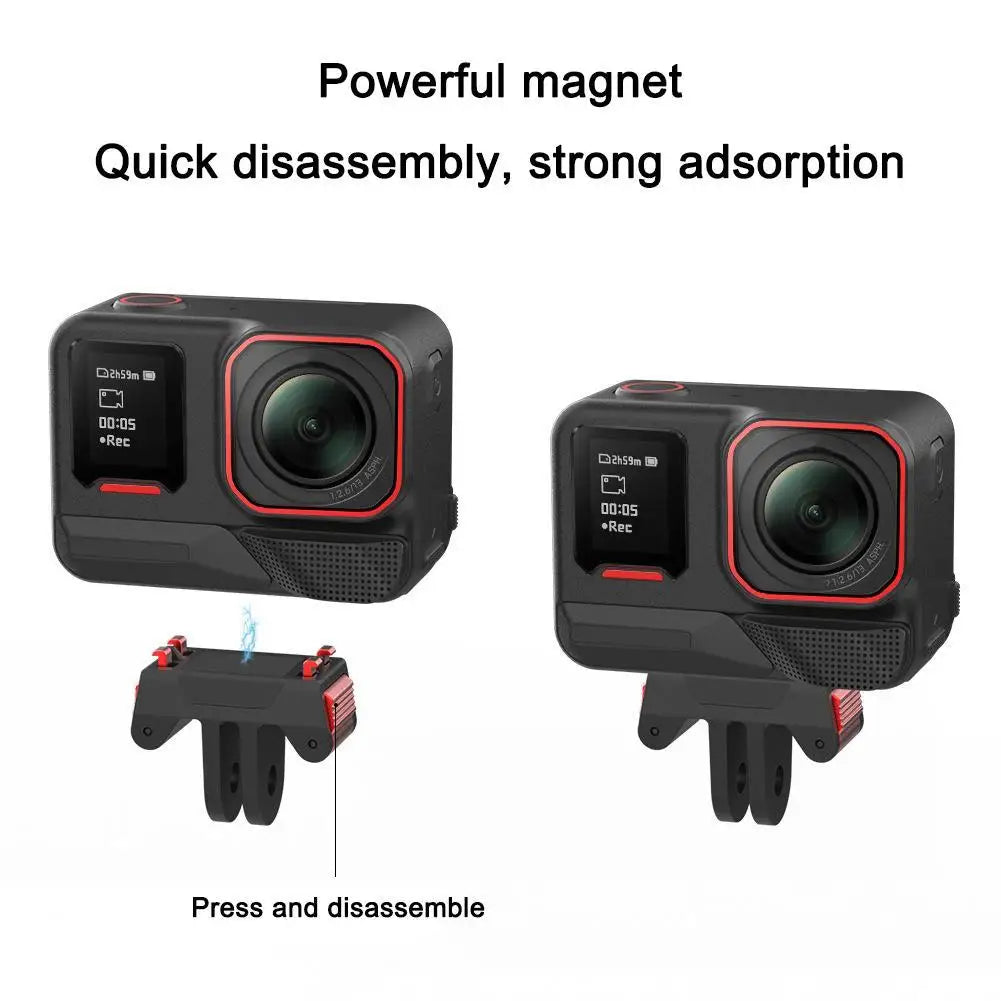 Magnetic Quick Release Mount for Insta360 Ace & X5 Camera