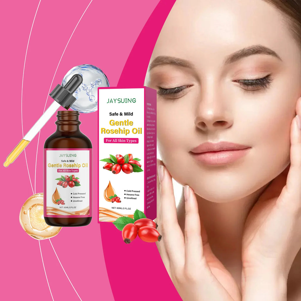 Rose Fruit Seed Facial Oil Reduce Fine Lines Repair Damaged Barriers Relieve Dryness Shrink Pores Nourishment Face Treatment Oil Oasis Select