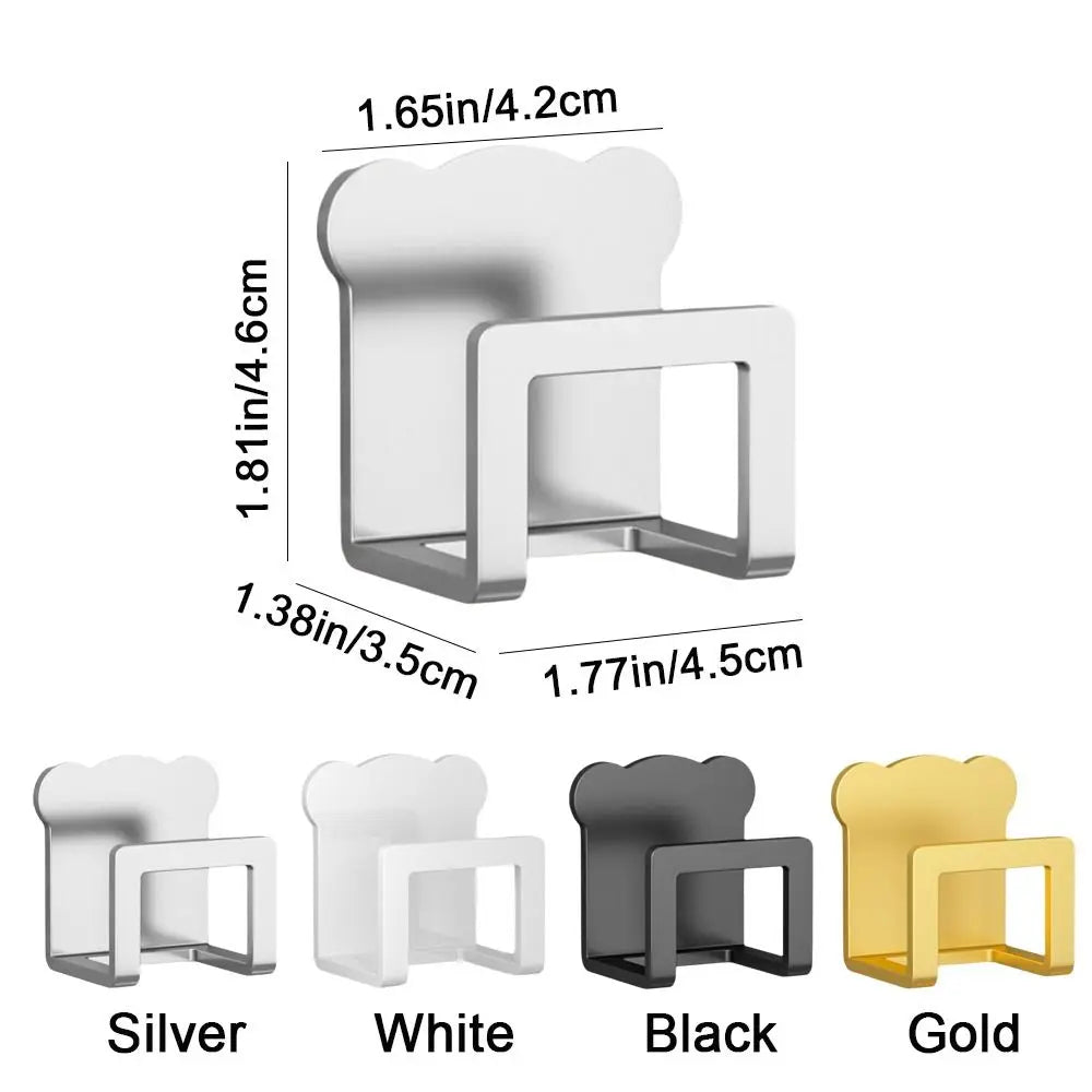 Stainless Steel Wall Hook – Sponge, Pot Lid & Board Holder