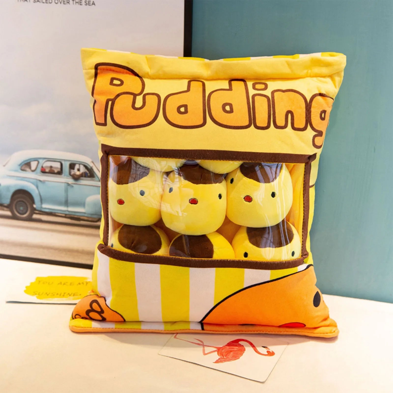 Cartoon A Bag Of Snacks Doll Throw Pillow Internet Celebrity Ins Snack Bag Plush Toy Creative Office Pillow Lovely Holiday Gifts Oasis Select G One Size