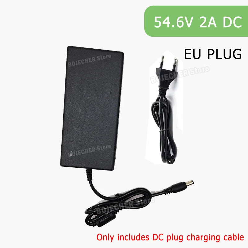 42V 54.6V 2A Battery Power Adapters For Lithium Battery Pack AC100-240V 36V 48V 2A Lithium Battery Charger 5 Plugs EU / US Plug Oasis Select 54.6V 2A DC EU