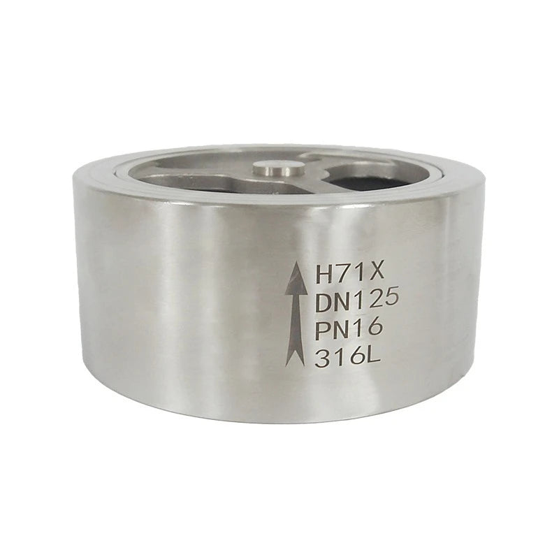 304 Stainless Steel Check Valve DN15 To DN50 Clamp Lift H71W-16P Check Valve Oasis Select