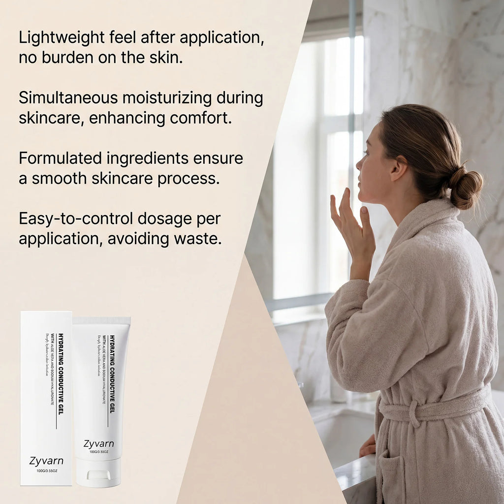 Aloe Vera Hydrating Gel for Beauty Devices Moisturizing Softening Skin Reduce Redness Hydrating Calming Skin Reduces Irritation Oasis Select