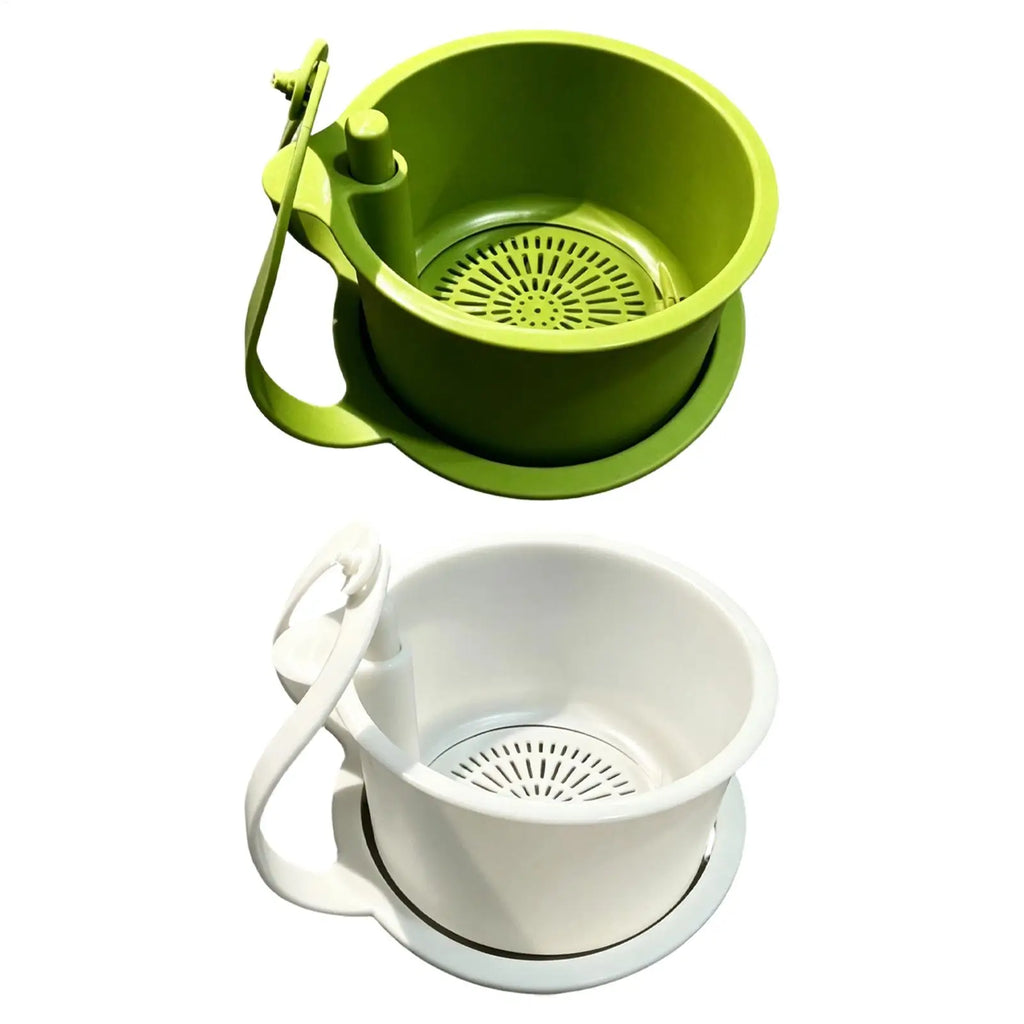 Sink Hanging Strainer Basket Adjustable Food Waste Catcher Fruit Clean Filter Rack For Dry Wet Separation Kitchen Accessories Oasis Select