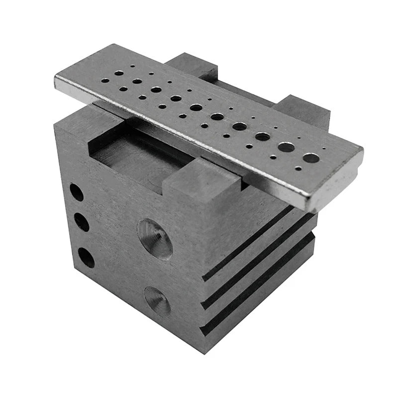30-Hole Watch Repair Stand | Three-Row Punch Pier Seat Tool