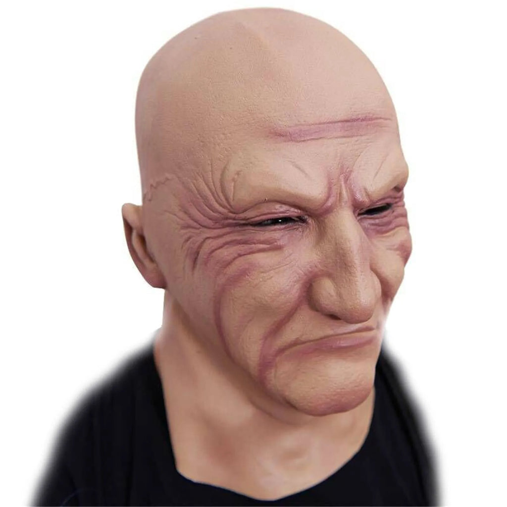 Grandpa Grandma Full Head Latex Mask – Halloween Cosplay Halloween Costume Mask Oasis Select